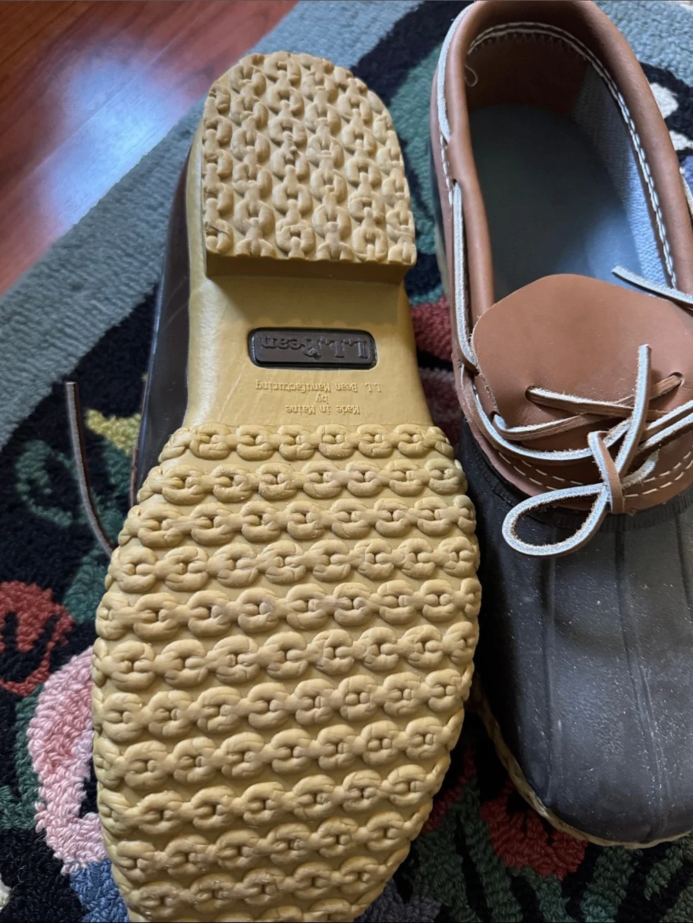L.L.Bean Men's Bean Boots, Rubber Mocs